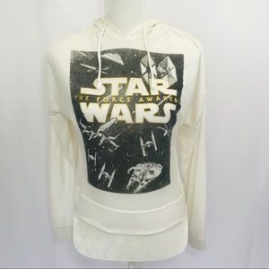 🌻2/$12 STAR WARS hoodie size M